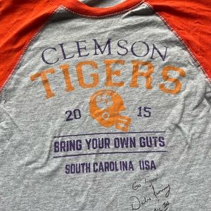 CLEMSON quarter sleeve